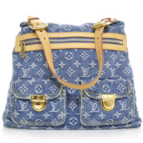 louis vuitton blue jeans bag